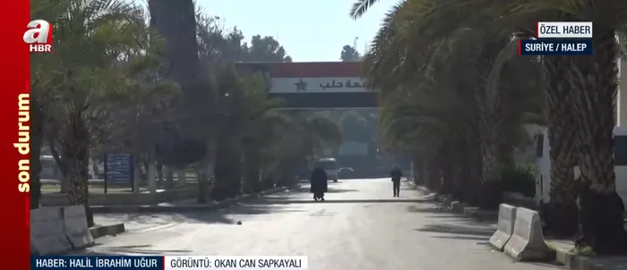 A Haber Tel Rıfat ve Halep İdlib'de! İşte Esad rejiminin çekildiği sokaklar - 1