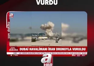 İRAN DUBAİ HAVALİMANINI VURDU