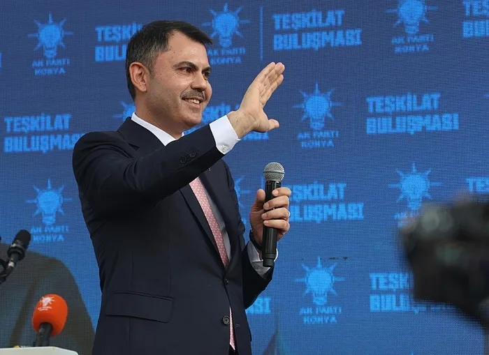 1749197460597.jpeg Çevre, Şehircilik ve İklim Değişikliği Bakanı Murat Kurum (A Haber arşiv)