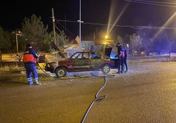 Kendi hesabını kendi kesti! Ceza kesileceğini öğrenince aracını ateşe verdi