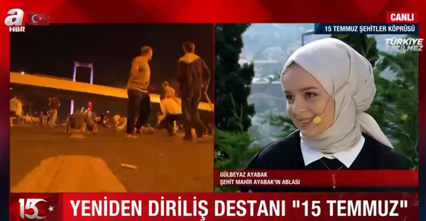 15 Temmuz’un genç şehidi Mahir Ayabak’ın ablası A Haber’de o gece yaşananları anlattı! Hastaneye gittiğimizde...