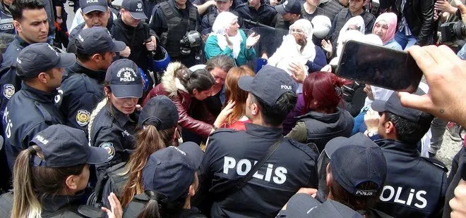 Diyarbakır’da izinsiz gösteriye müdahale: 3 gözaltı