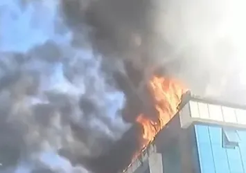 Esenyurt'ta tekstil fabrikasında yangın