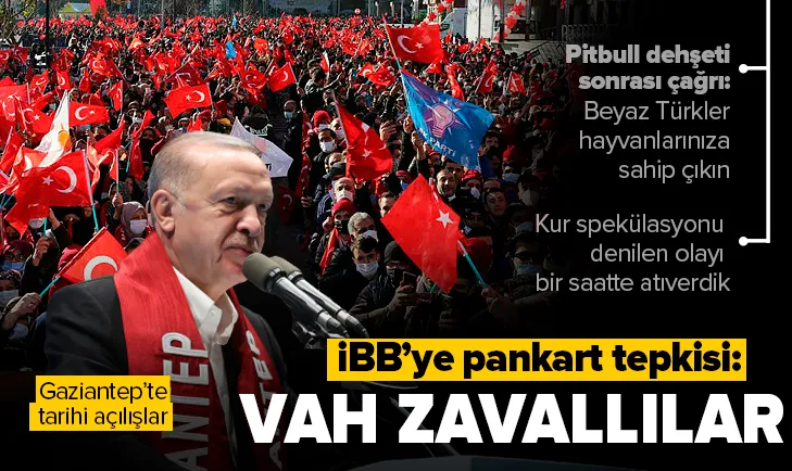 Son dakika: Başkan Erdoğan’dan Gaziantep’teki toplu açılış töreninde önemli açıklamalar