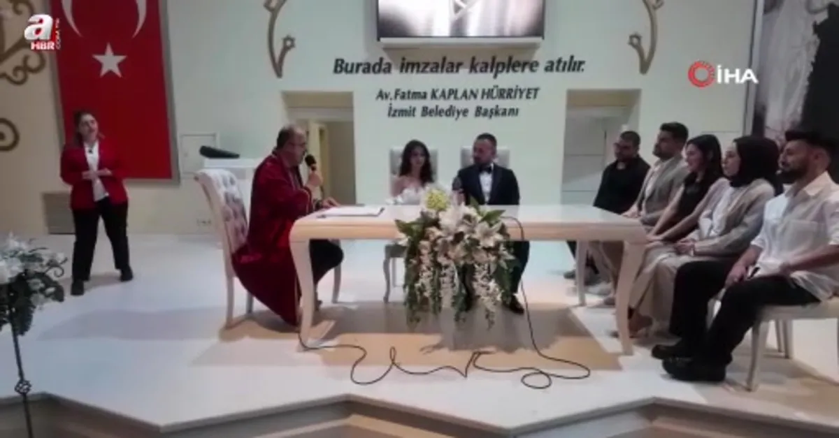 Nikah salonlarında 25.5.25 yoğunluğu