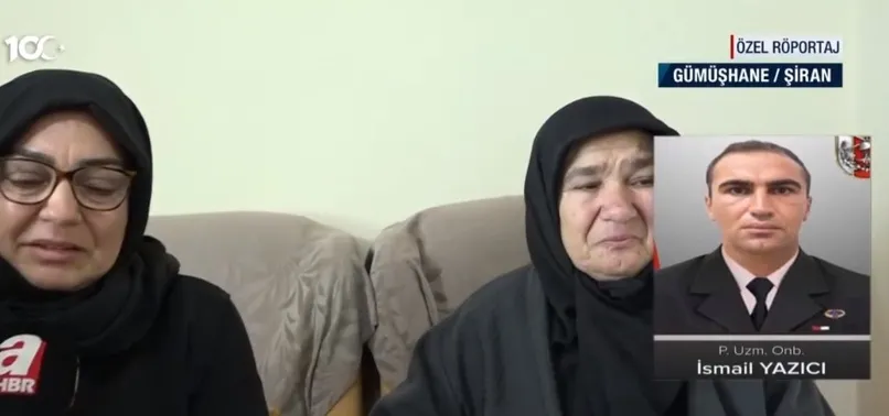 Şehit İsmail Yazıcı'nın annesi ve ablası A Haber'e konuştu: Oraya gitmek için kurbanlar adadı! Vatan sağ olsun