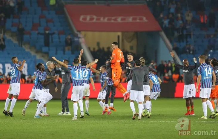 İstanbul devleri Trabzonspor’un bileğini bükemedi! Karadeniz Fırtınası 10 puan topladı