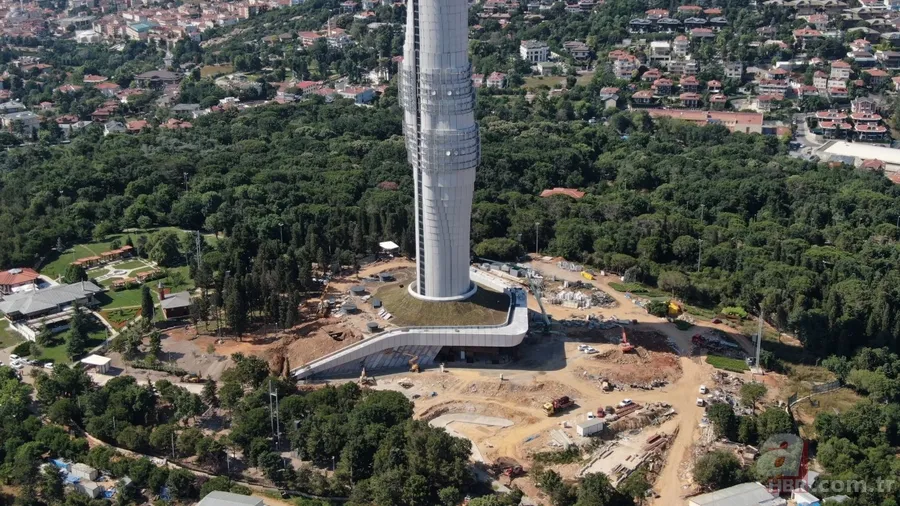 Çamlıca televizyon kulesinde sona yaklaşılıyor 5