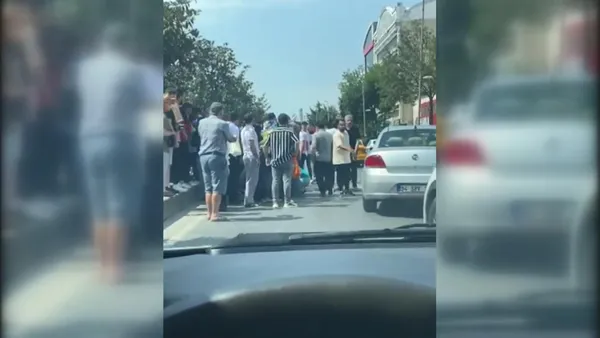 Esenyurt'ta taksicinin çarptığı küçük kız metrelerce sürüklendi - 1