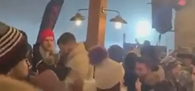 Son dakika: Uludağ’da skandal parti! Görüntüler tepki çekti