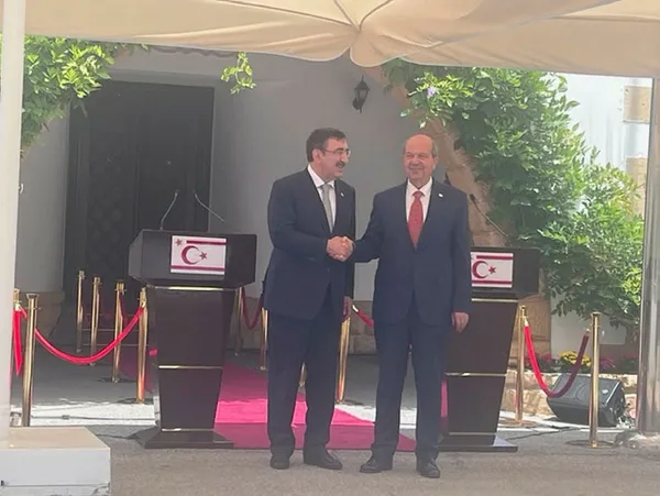 Son dakika: Cumhurbaşkanı Yardımcısı Cevdet Yılmaz ve KKTC Cumhurbaşkanı Ersin Tatar’dan önemli açıklamalar