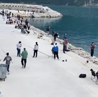 Duyan sahile koştu! Sabahın ilk ışıklarında…