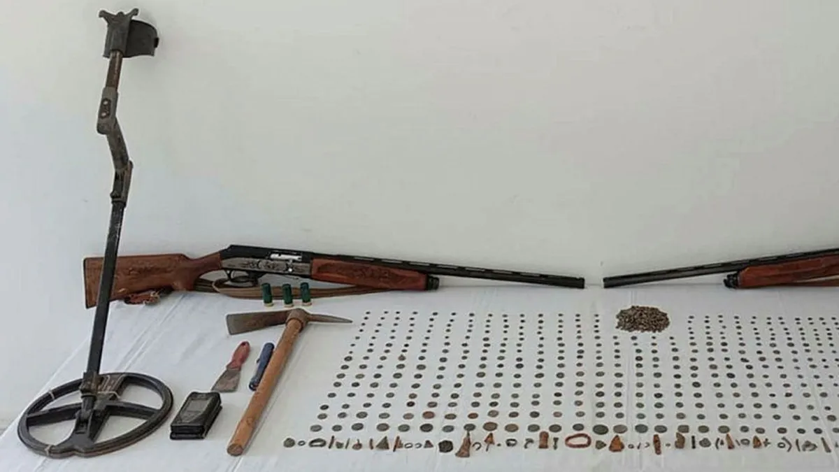 Denizli'de 2 bin 269 tarihi eser ele geçirildi