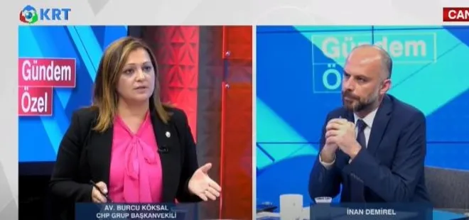CHP’li Burcu Köksal’dan seçmene hakaret A Haber’e çirkin iftira