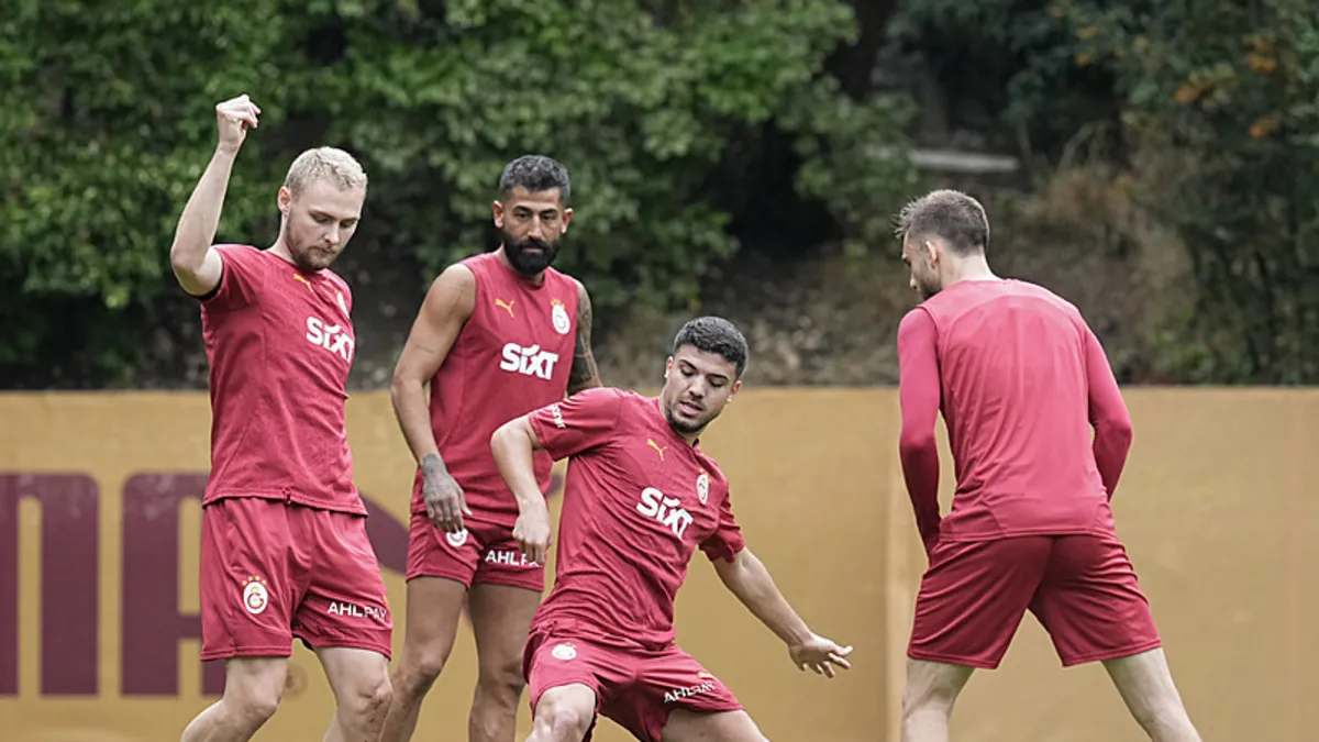 Galatasaray Gaziantep FK maçı hazırlıklarına başladı