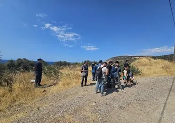 Çanakkale'de 19 kaçak göçmen yakalandı