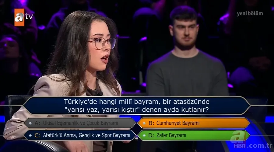 Milyoner'de milli bayram sorusu ekrana kilitledi! Cevap herkesi şaşkına çevirdi 7