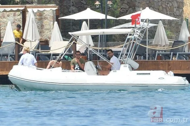 Eşi Kenan İmirzalıoğlu ile tatil sezonunun açan Sinem Kobal’ın zor anları 5