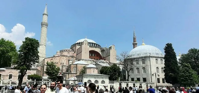 Son dakika: Milli Savunma Bakanlığından Yunanistan’a Ayasofya tepkisi: 1453’ten bu yana Türk milletinin koruması altında!