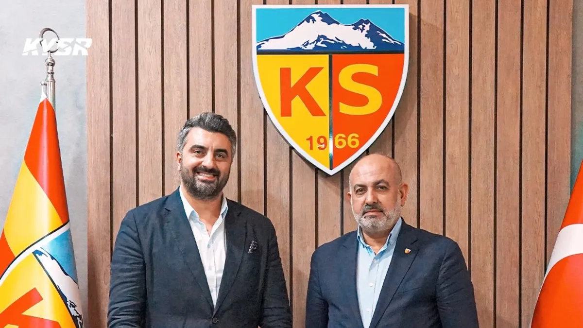 Kayserispor'un yeni hocası Sinan Kaloğlu oldu