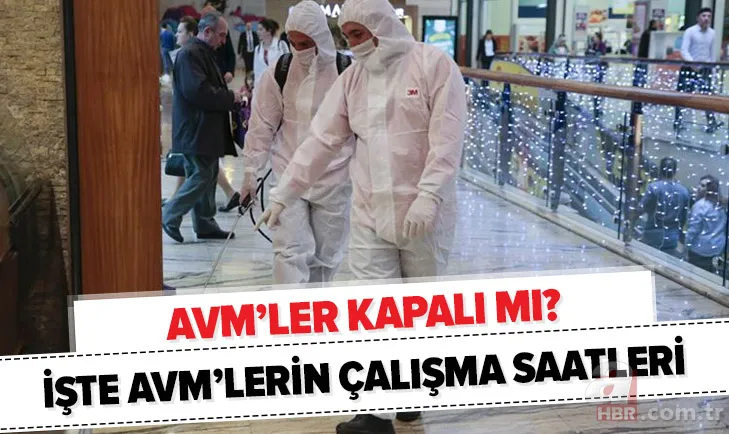 Son dakika: AVM'ler kapalı mı? Corona virüsü nedeniyle AVM'ler erken mi kapanacak? AVM çalışma saatleri 1