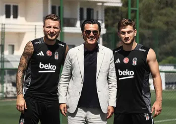 Vincenzo Montella'dan Beşiktaş'a ziyaret!