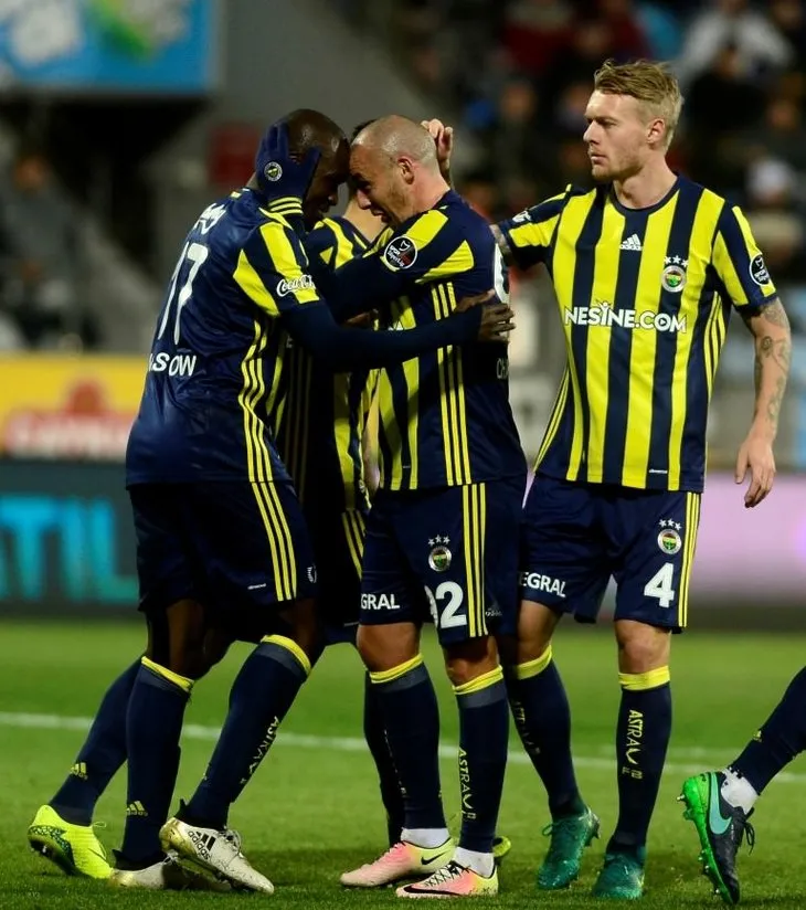 Çaykur Rizespor - Fenerbahçe maçından kareler