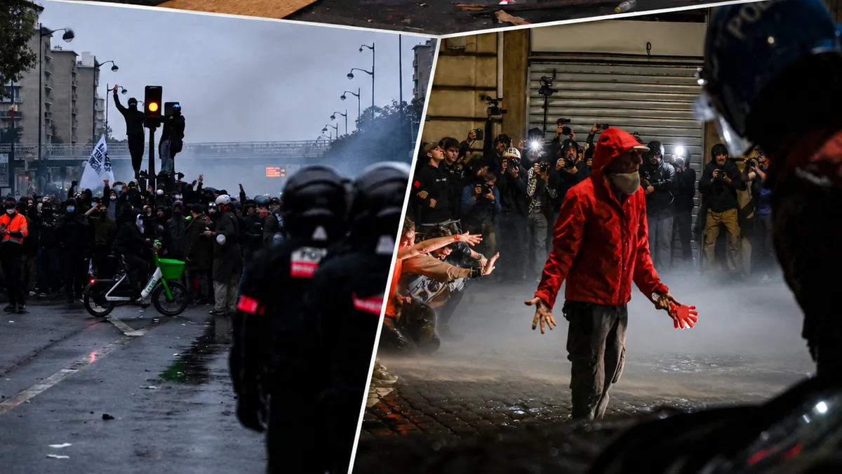 Paris’ten Roma’ya büyük kaos! A Haber Avrupa'daki protestoların kalbinde