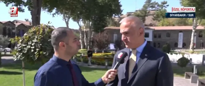 Sur Kültür Yolu Festivali devam ediyor! Kültür ve Turizm Bakanı Mehmet Nuri Ersoy'dan A Haber’e özel açıklamalar - 3
