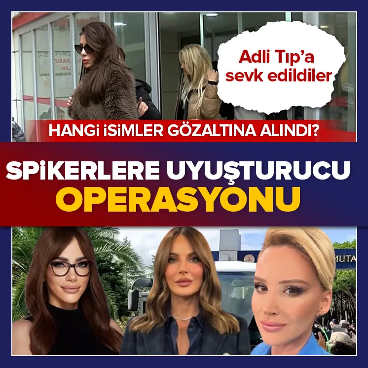 Spikerlere uyuşturucu operasyonu!