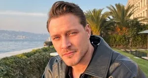 Minik oğlunu paylaştı! Siesta zamanı