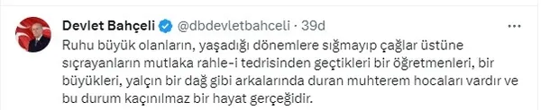 MHP Genel Başkanı Devlet Bahçeli: Atanamayan hiçbir öğretmen bırakılmamalıdır - 1