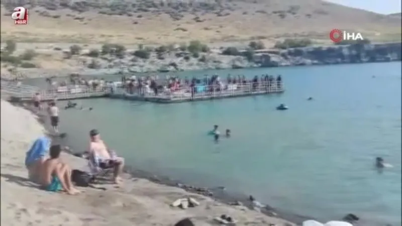 Konya Acıgöl’de tatil yoğunluğu