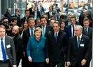 Merkel ve Miçotakis’e Berlin’de şok!