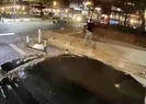 Arabanın içinden ateş açtılar