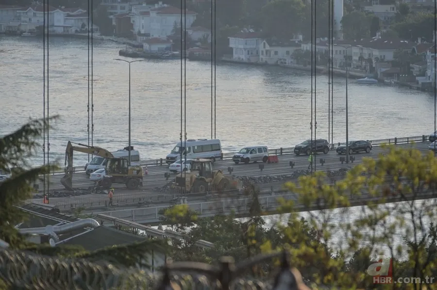 FSM'de onarım başladı! Trafik haritası kırmızıya döndü 5