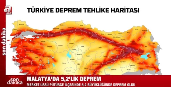Son dakika! Malatya’da 5.2’lik deprem! AFAD ve Valilikten ilk açıklamalar... Bölgede can ve mal kaybı yaşanmadı