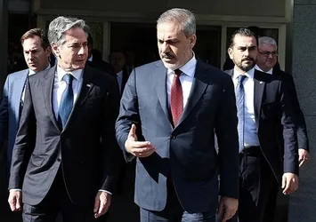 Ana gündem Suriye! Bakan Fidan ABD Dışişleri Bakanı Antony Blinken ile görüştü