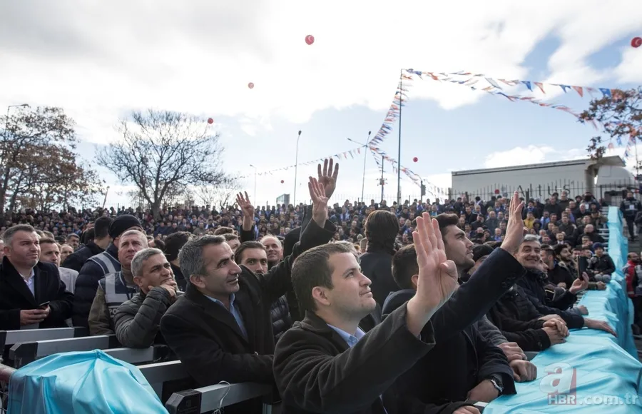 Başkan Erdoğan'a Ankara'da coşkulu karşılama 16