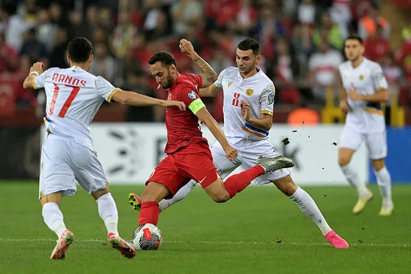 Bizim Çocuklar Ermenistan’a takıldı! Türkiye 1-1 Ermenistan MAÇ SONUCU