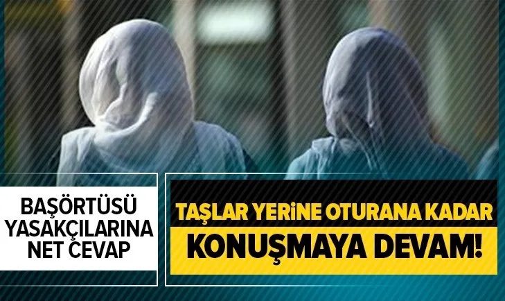 AK Parti Milletvekili Özlem Zengin’den başörtüsü yasakçılarına net cevap: Taşlar yerine oturana kadar konuşmaya devam