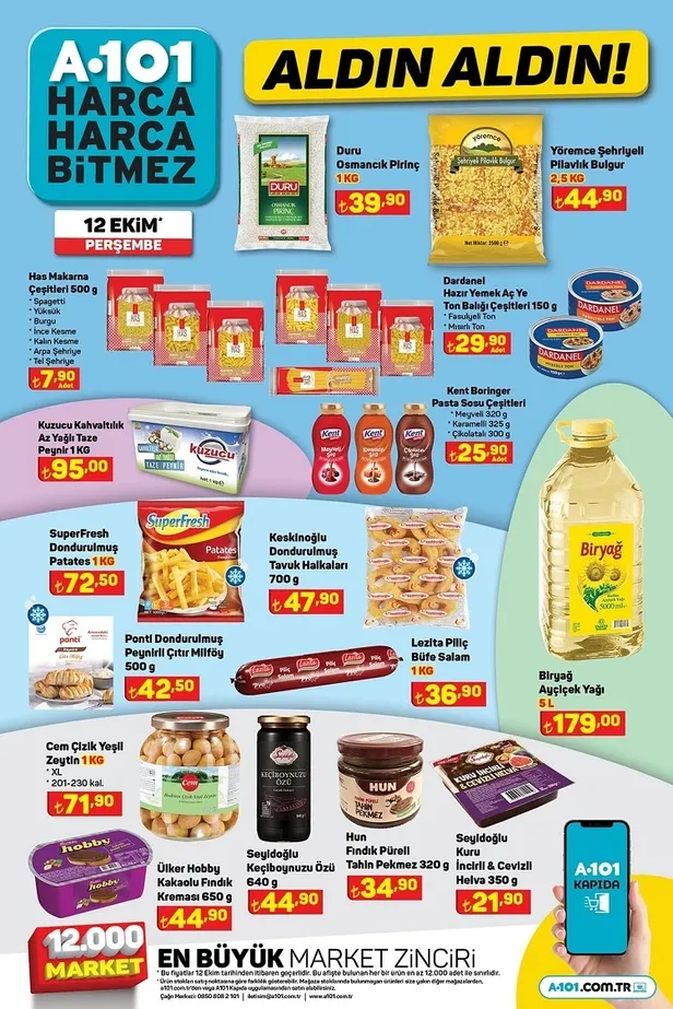 14 Ekim A101 aktüel ürünler kataloğu yayınlandı! 28 bin TL’ye benzinli Moped, 179 TL’ye 5L sıvı yağ 299 TL’ye Mop Kova seti, 22 TL’ye 2kg un satışa sunuluyor