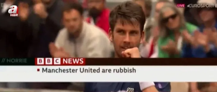 BBC News’te “Manchester United” skandalı! “Manchester United çöptür” KJ’si ekrana verildi