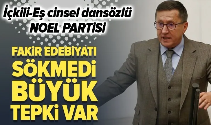 İYİ Partili Lütfü Türkkan’ın kızının içkili ve eş cinsel dansözlü Noel partisine tepki yağıyor