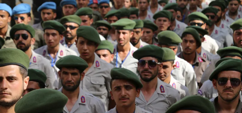 Afrin’de Suriyeli polisler göreve başladı
