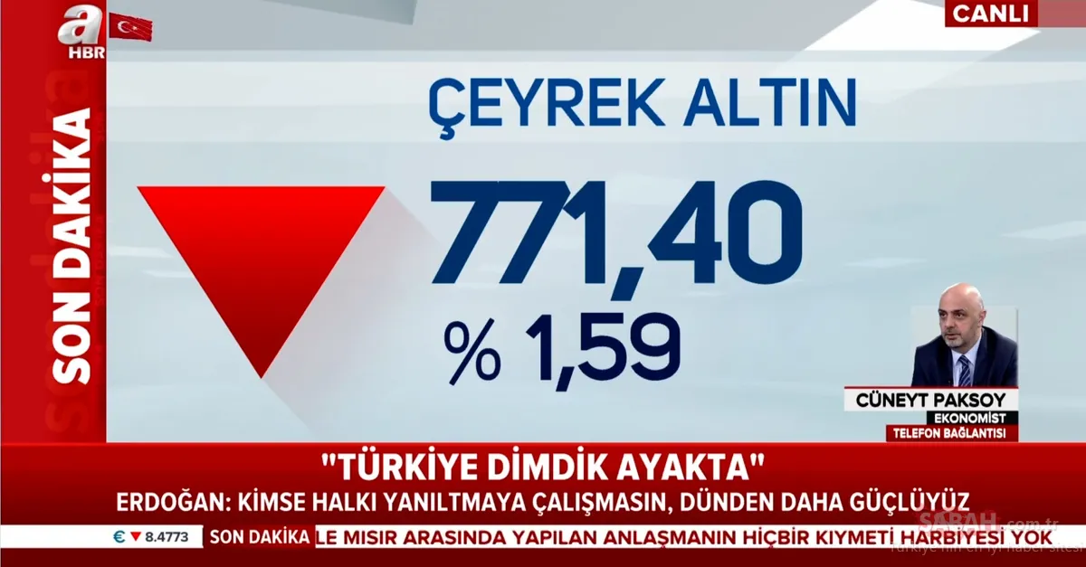 Son dakika: Altında düşüş devam edecek mi? Gram altın, çeyrek altın ve dolar uyarısı