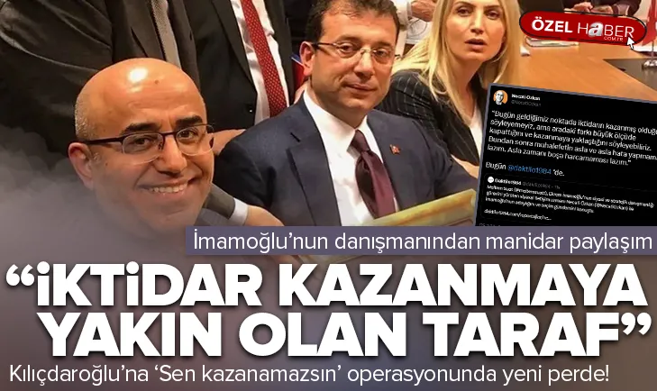 İmamoğlu’nun danışmanı: İktidar kazanmaya yakın