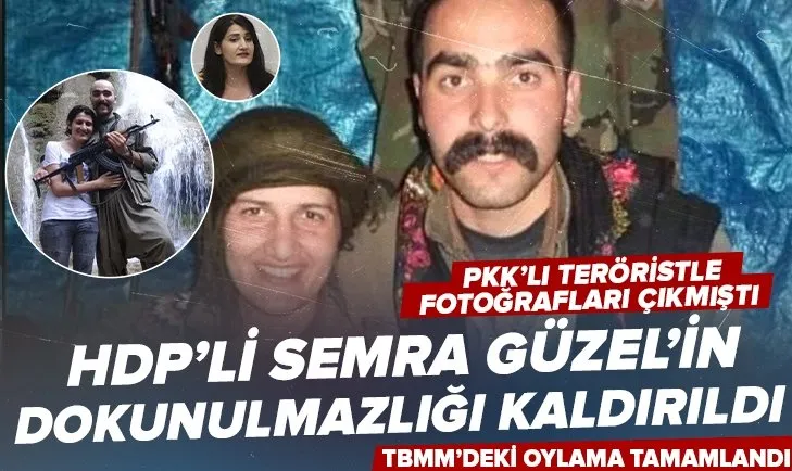 HDP’li Semra Güzel’in dokunulmazlığı kaldırıldı! TBMM Genel Kurulunda yapılan oylama sonuçlandı