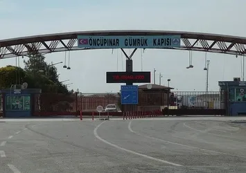 Öncüpınar Sınır Kapısı geçici olarak kapatıldı