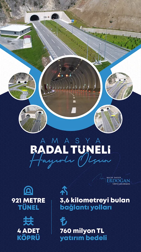 İran'dan Bulgaristan'a kadar konforlu ulaşım! Can ve mal güvenliği ön planda: Badal Tüneli Başkan Erdoğan'ın katılımıyla açıldı - 2